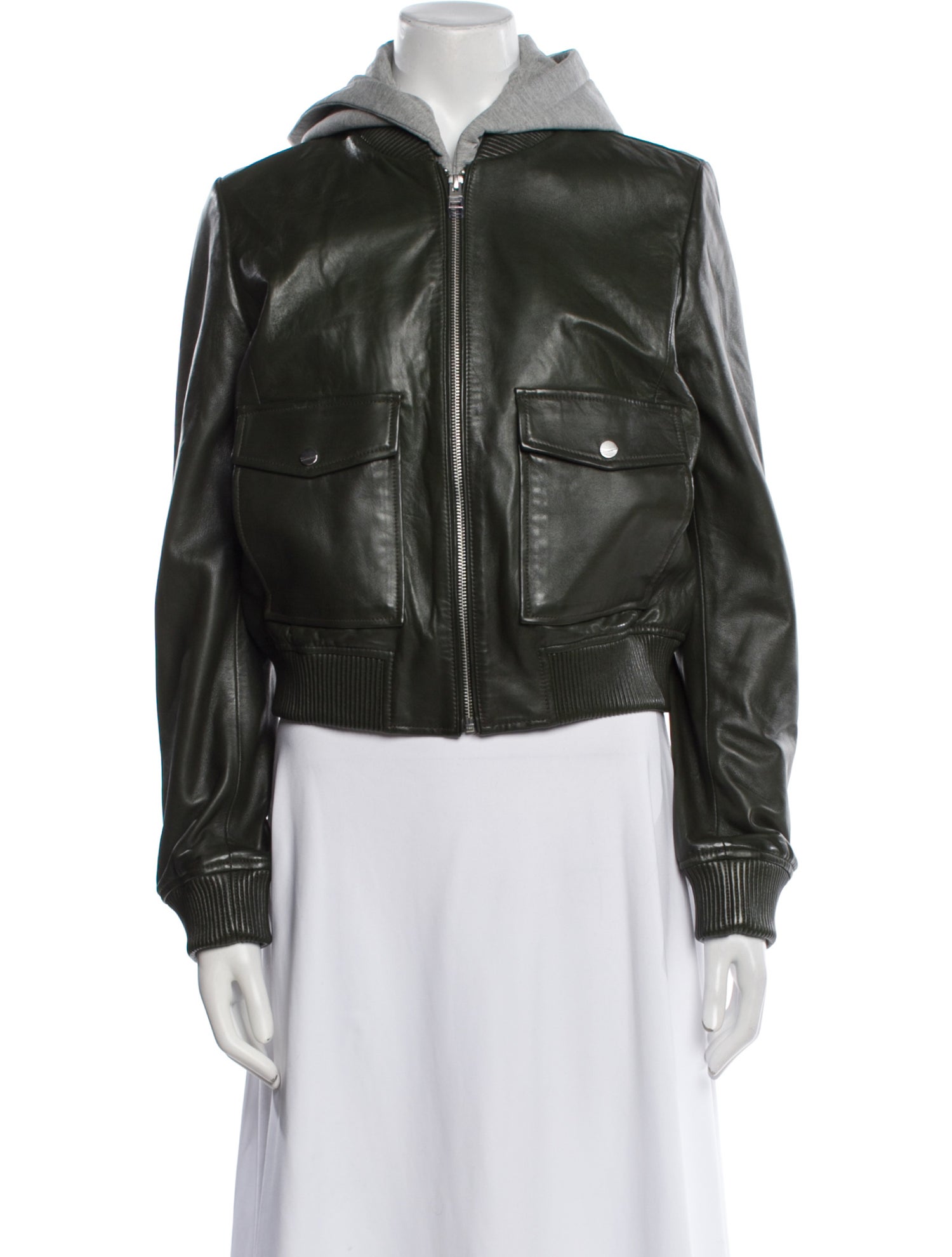 Lamarque Lamb Leather Biker Jacket w/ Tags