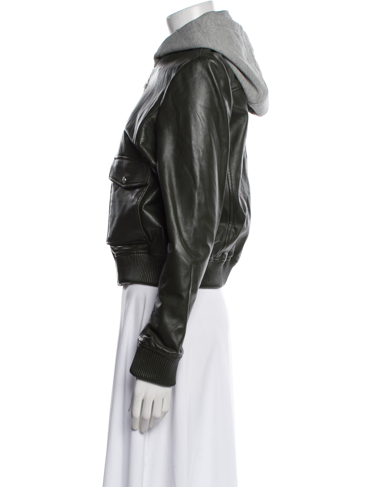 Lamarque Lamb Leather Biker Jacket w/ Tags