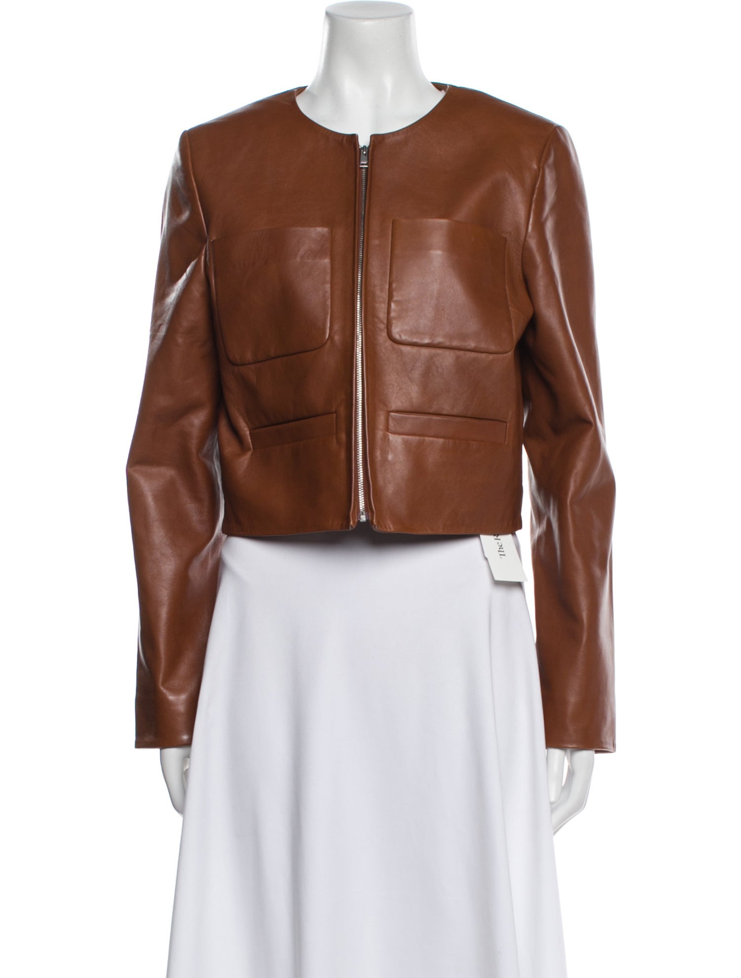Lamarque Lamb Leather Biker Jacket
