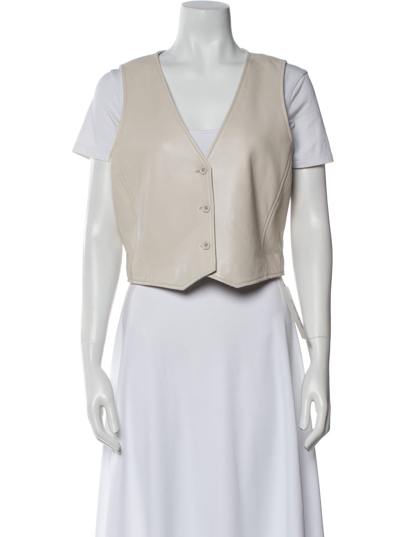 Lamarque Lamb Leather Vest