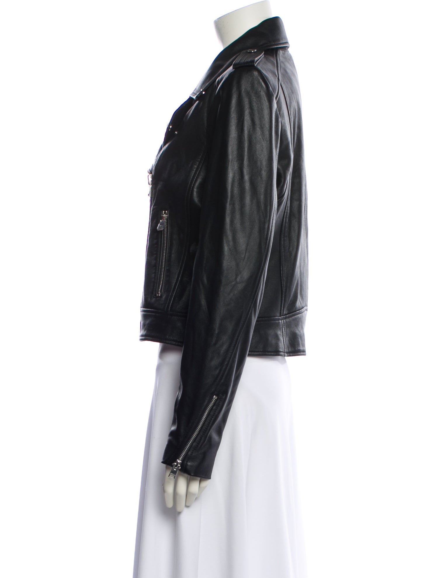 Lamarque Leather Biker Jacket w/ Tags