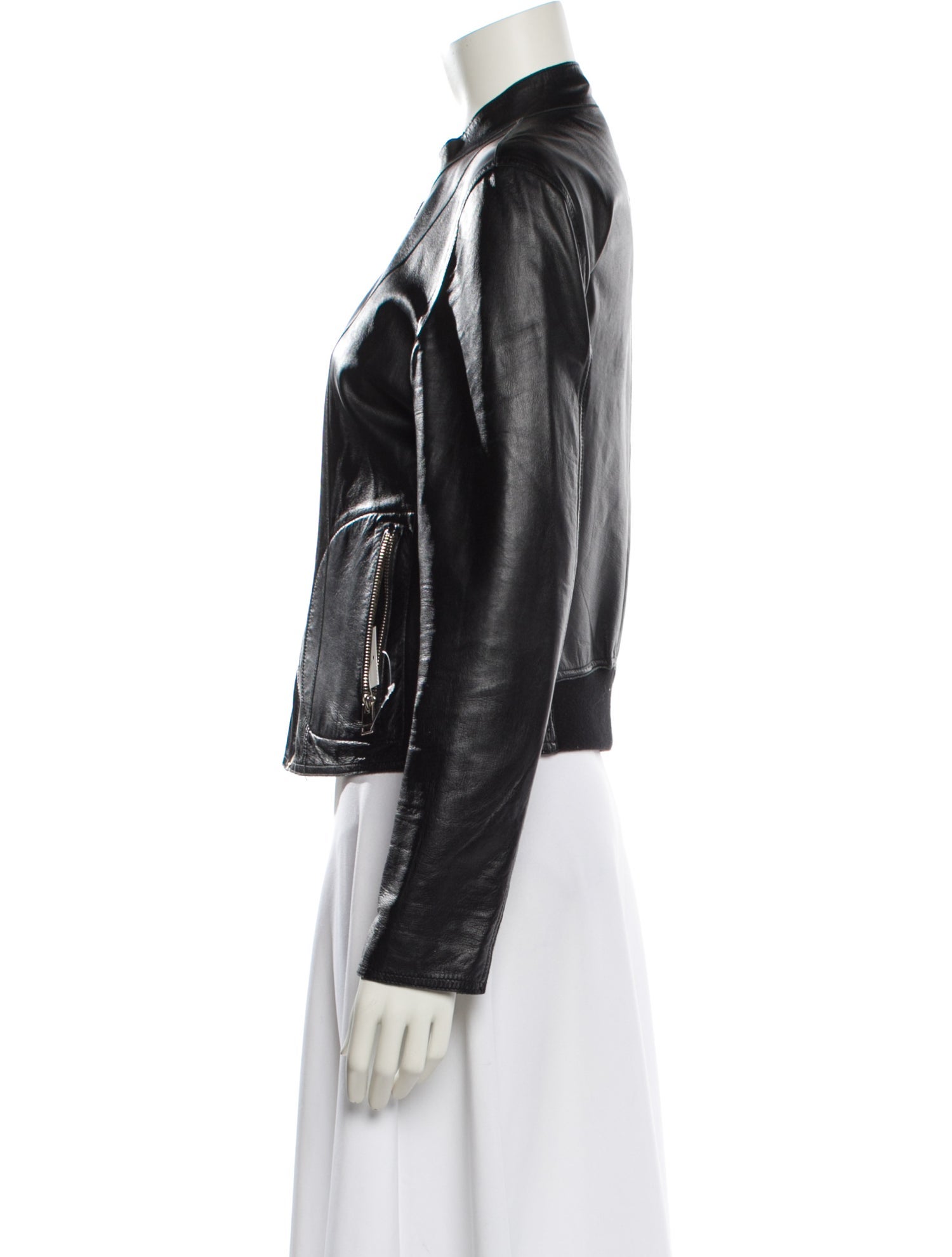 Lamarque Leather Biker Jacket