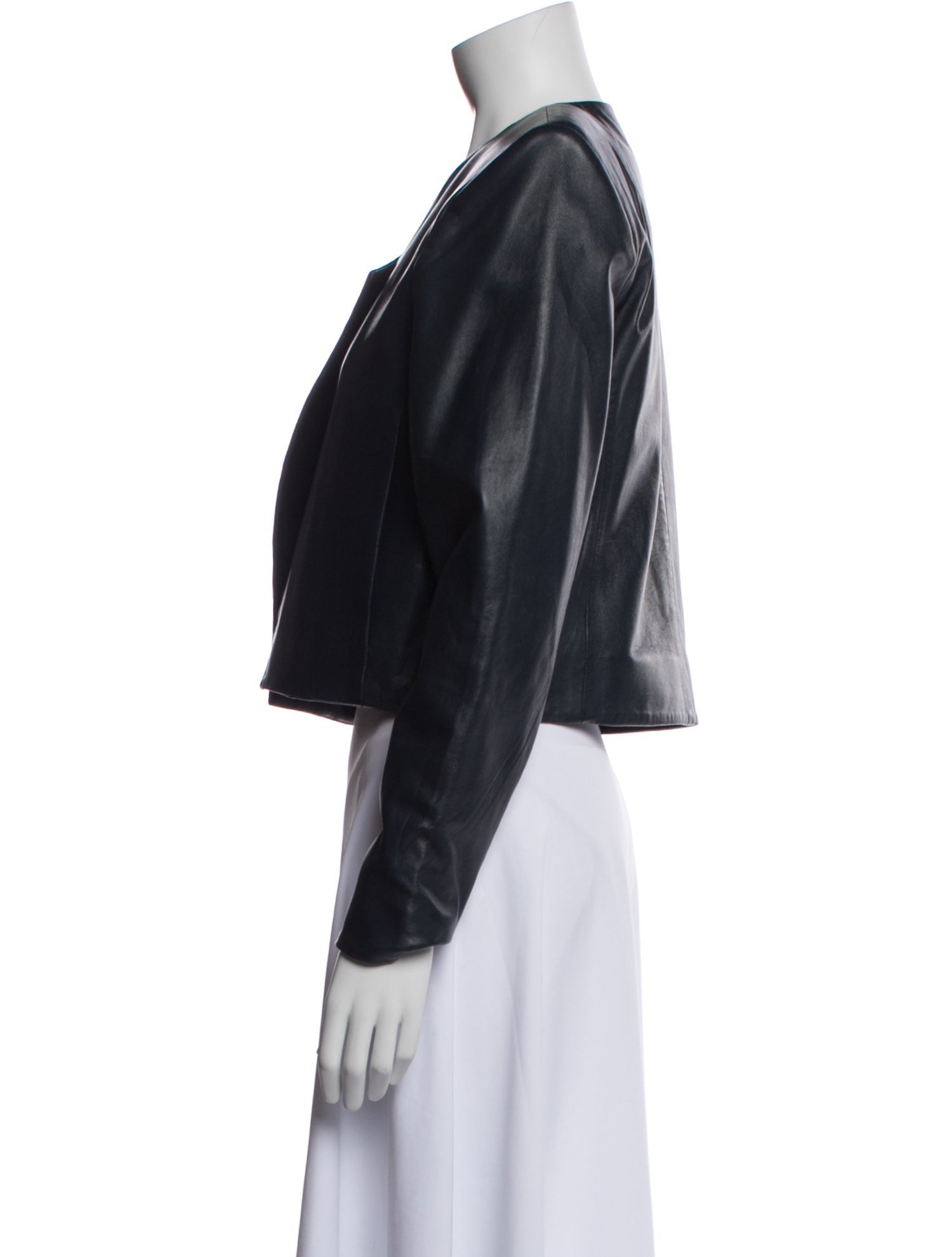 Lamarque Leather Faux Fur Jacket