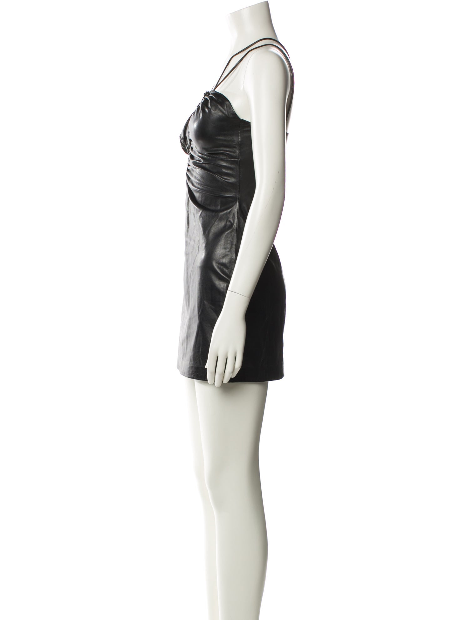 Lamarque Leather Mini Dress