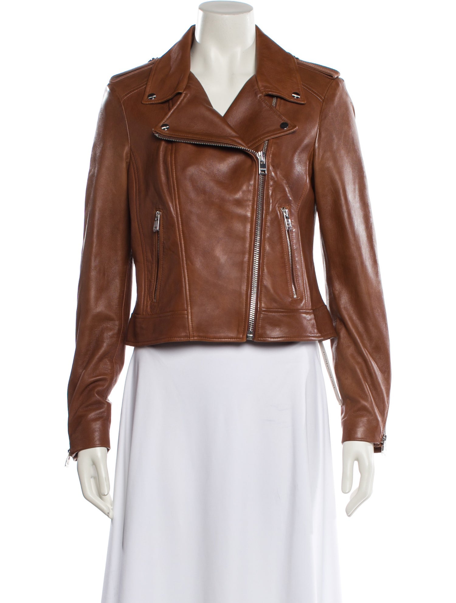Lamarque Leather Biker Jacket