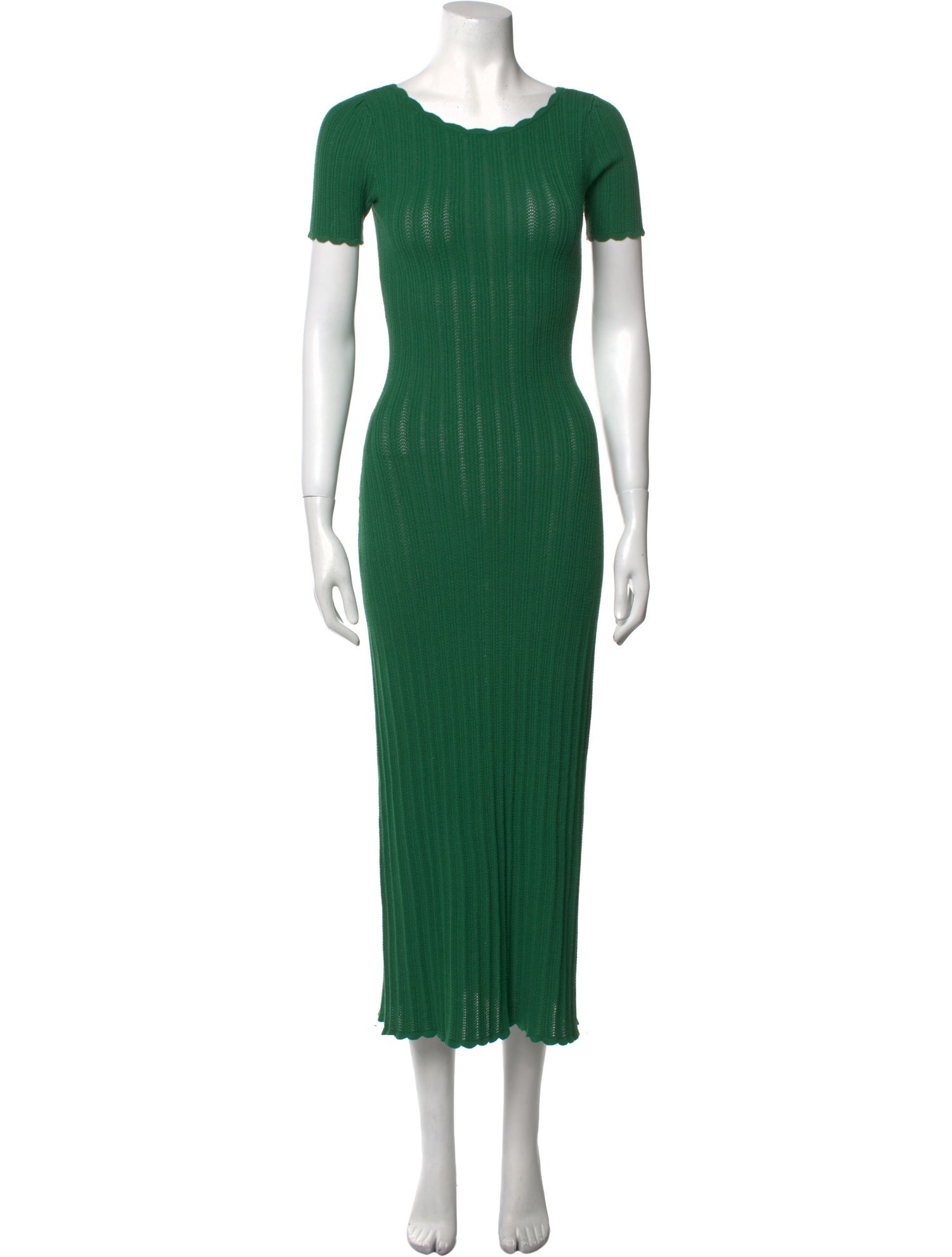 La Maille Sezane Scoop Neck Long Dress w/ Tags - Green Dresses, Clothing - WLMSA21655 | The RealReal La Maille Sezane Scoop Neck Long Dress w/ Tags - Green Dresses, Clothing - WLMSA21655 | The RealReal