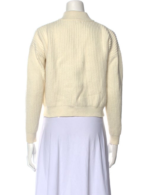 La Maille Sezane Mock Neck Sweater