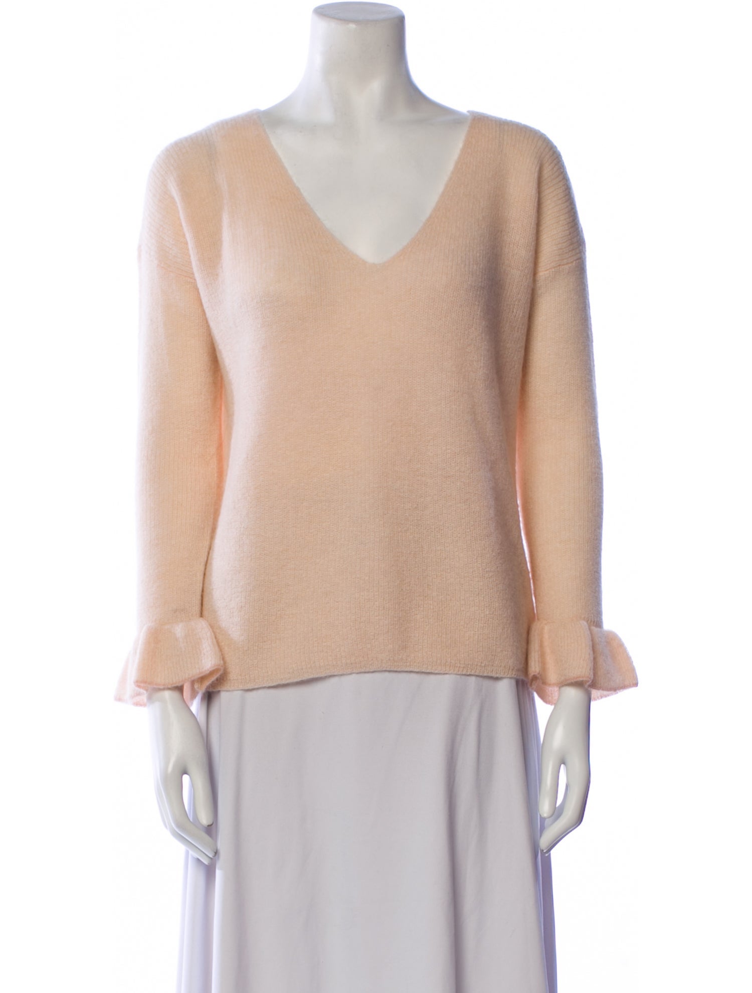 La Maille Sezane V-Neck Sweater