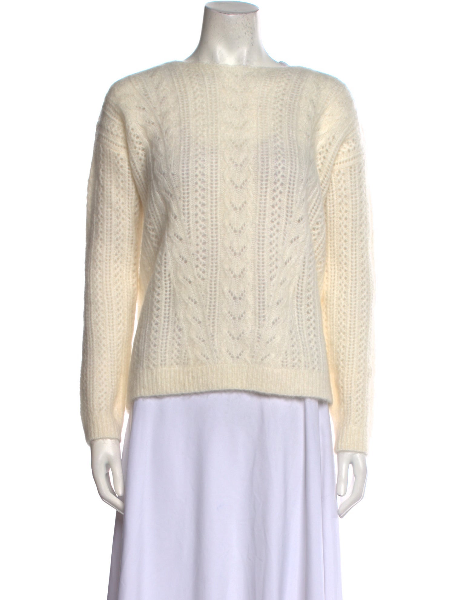 La Maille Sezane Bateau Neckline Sweater