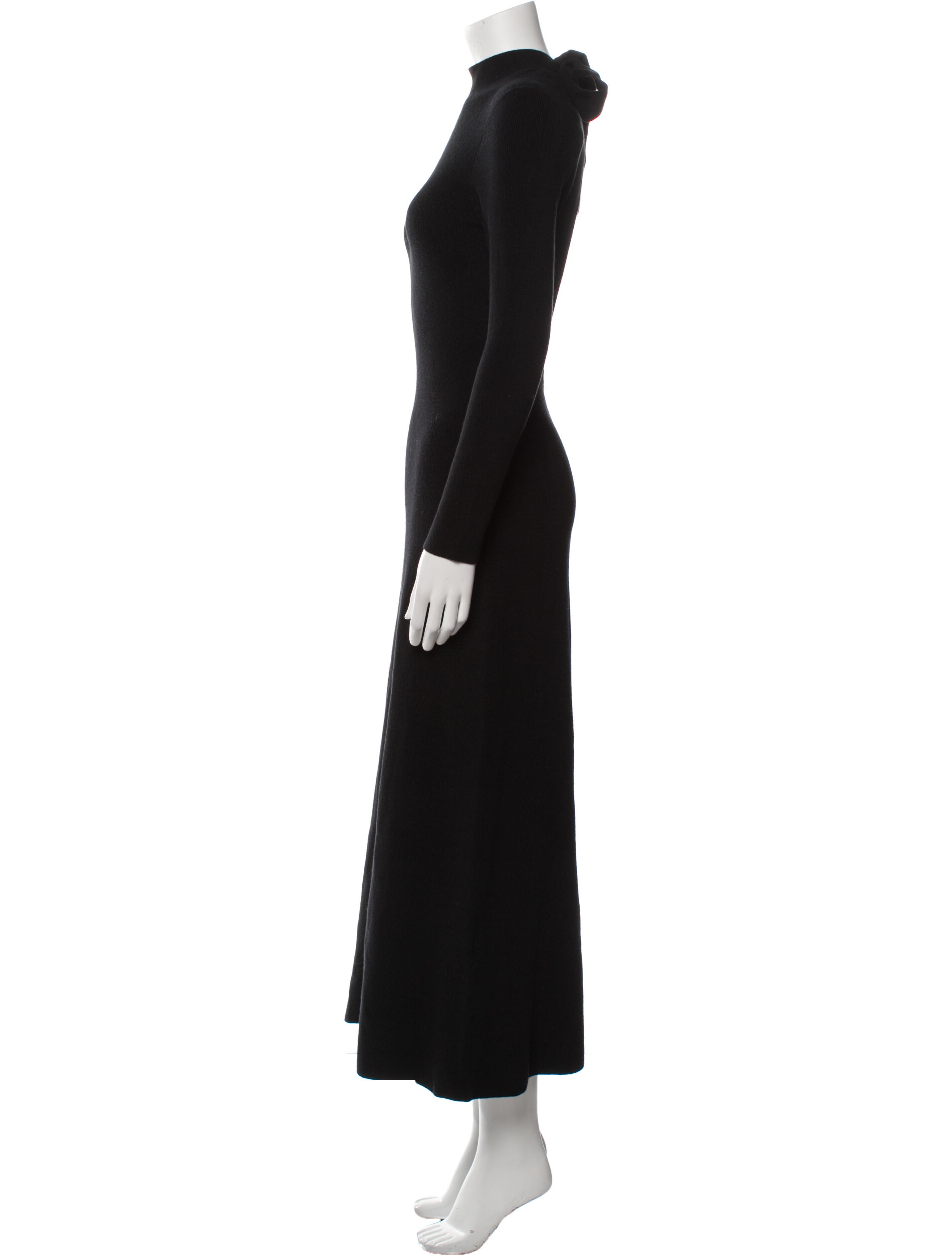 La Maille Sezane Mock Neck Long Dress w/ Tags