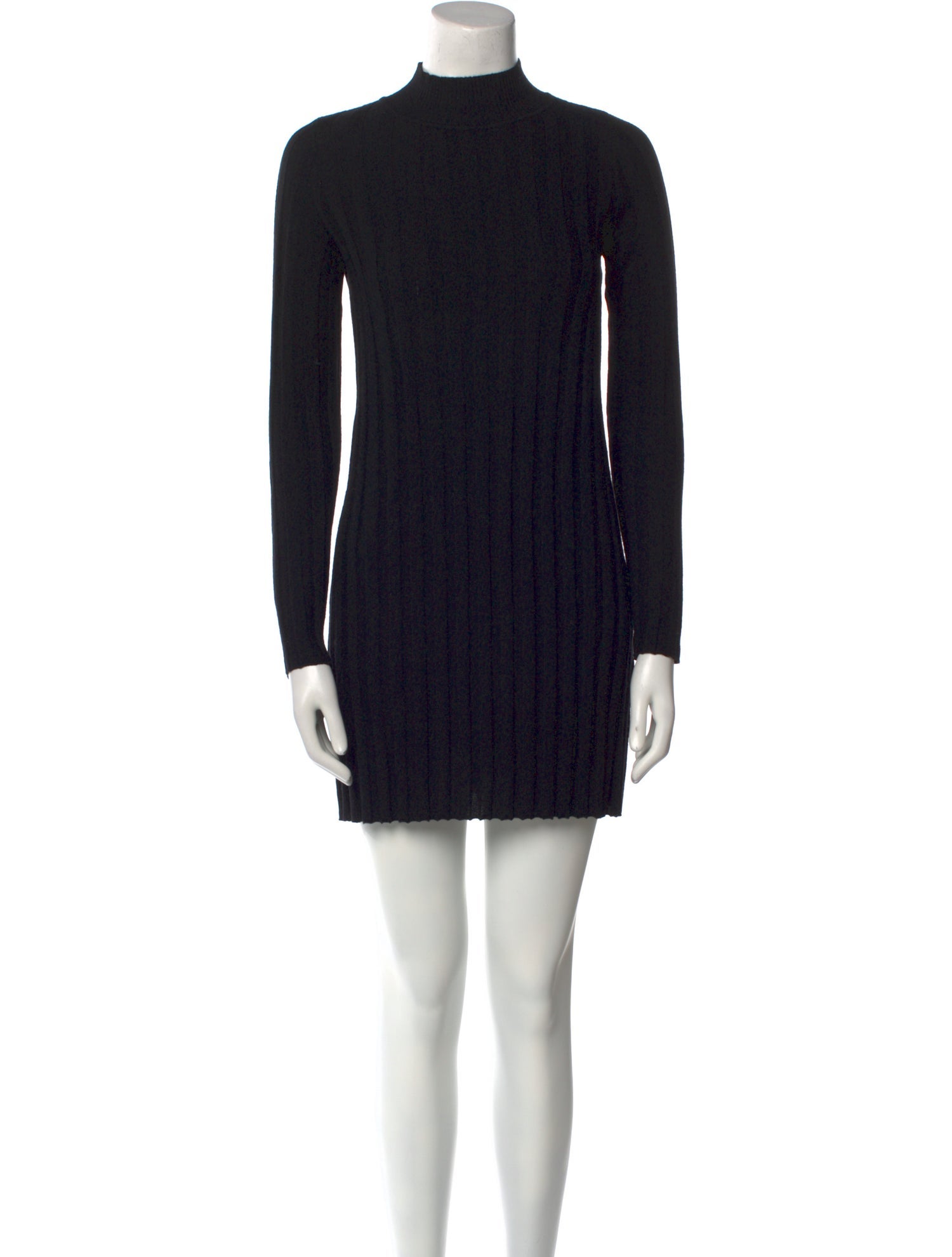 La Maille Sezane Merino Wool Mini Dress