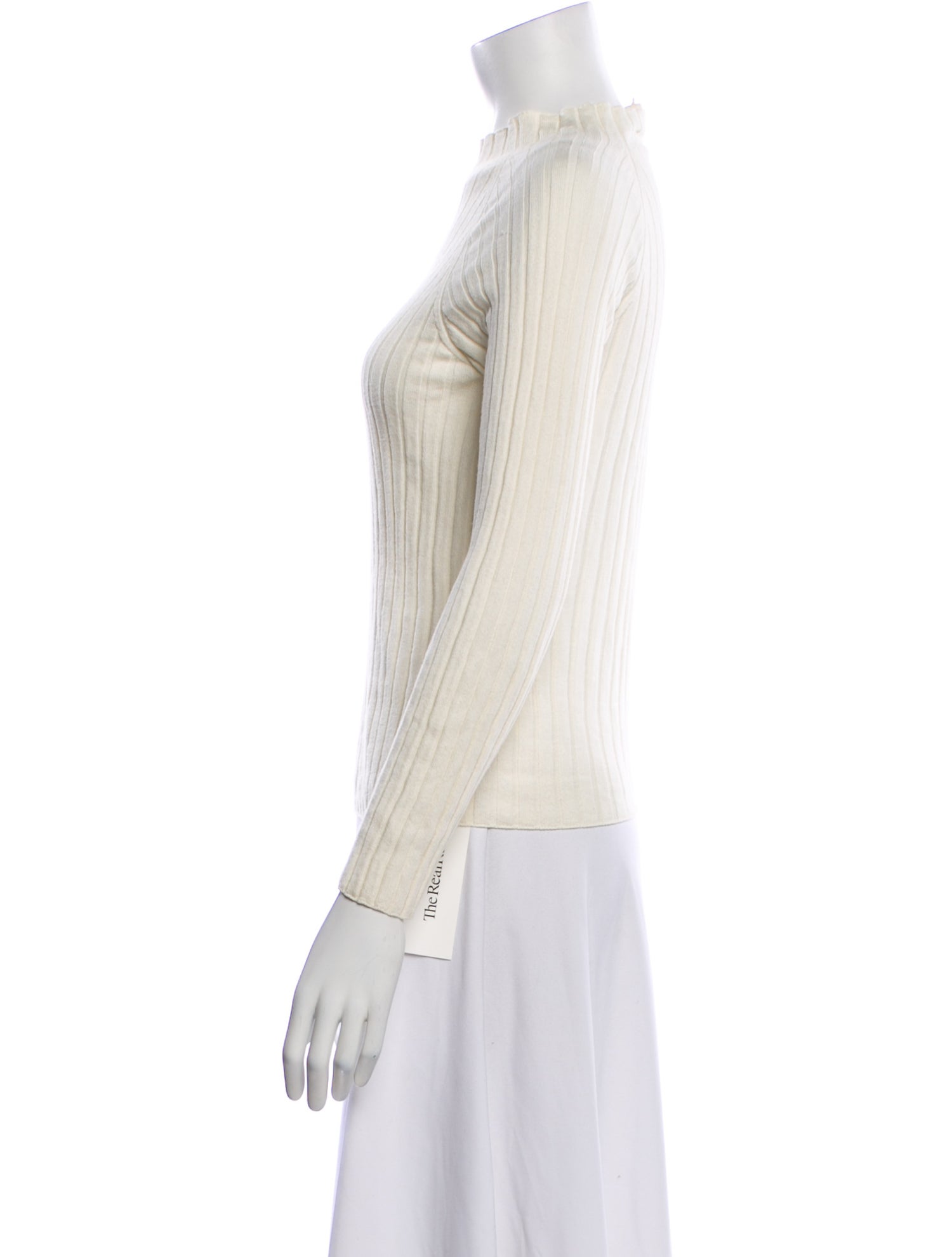 La Maille Sezane Mock Neck Sweater