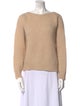 La Maille Sezane Baby Alpaca Bateau Neckline Sweater