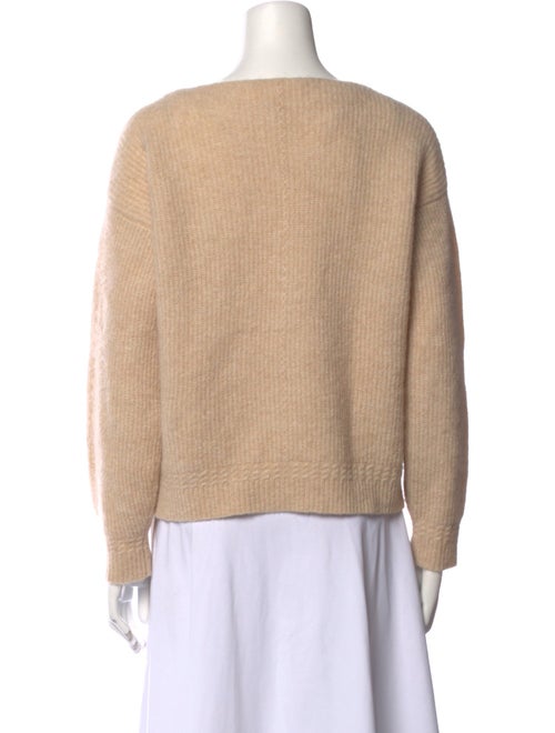 La Maille Sezane Baby Alpaca Bateau Neckline Sweater