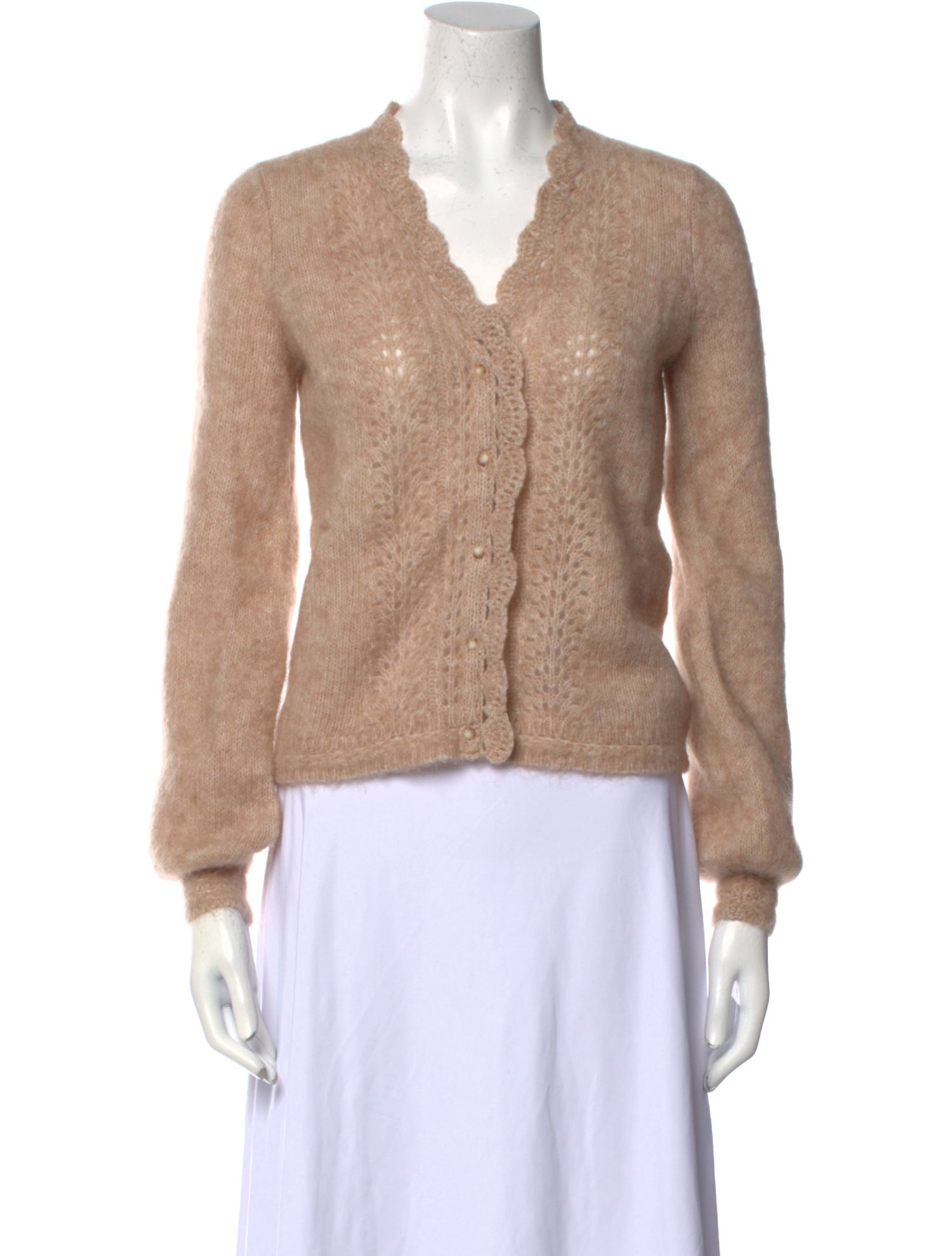 La Maille Sezane V-Neck Sweater