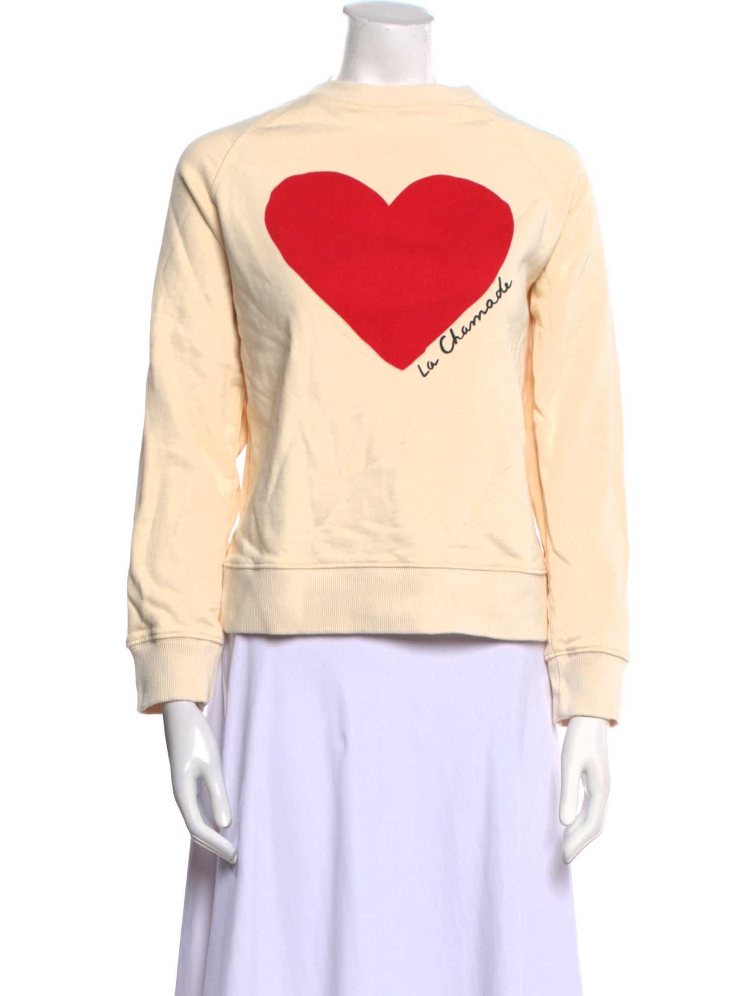 La Maille Sezane Mock Neck Long Sleeve Sweatshirt