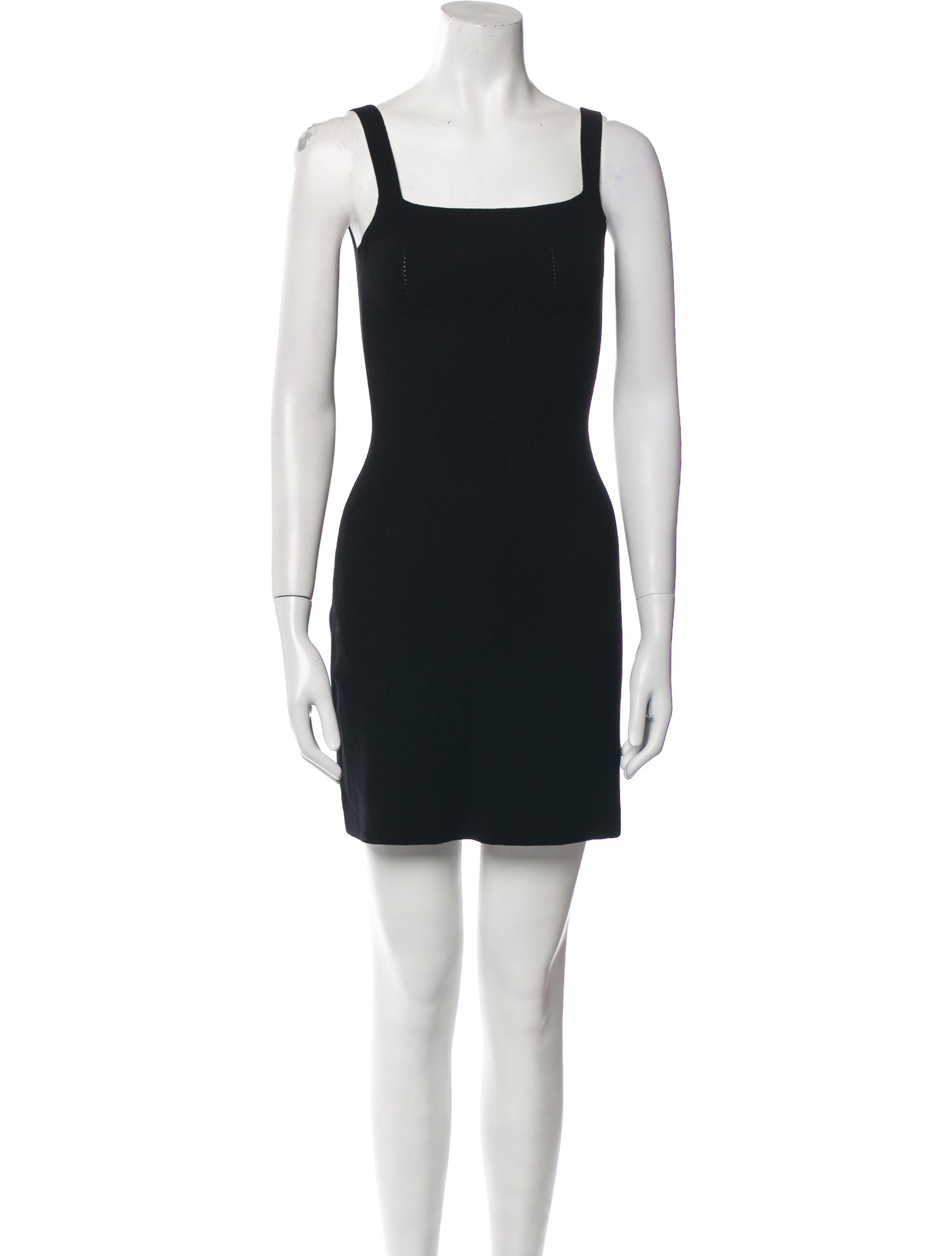 La Maille Sezane Square Neckline Mini Dress w/ Tags