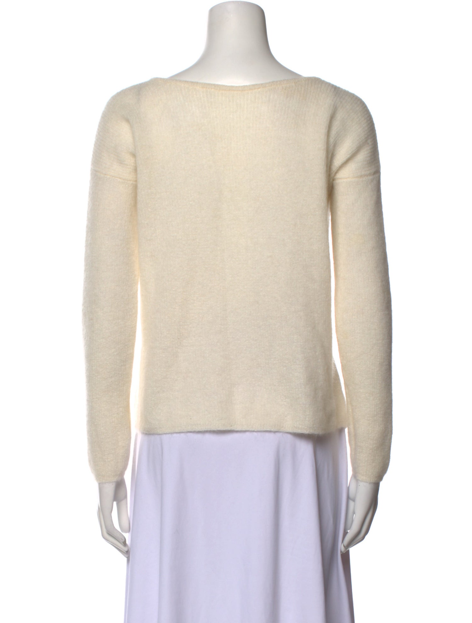 La Maille Sezane Scoop Neck Sweater