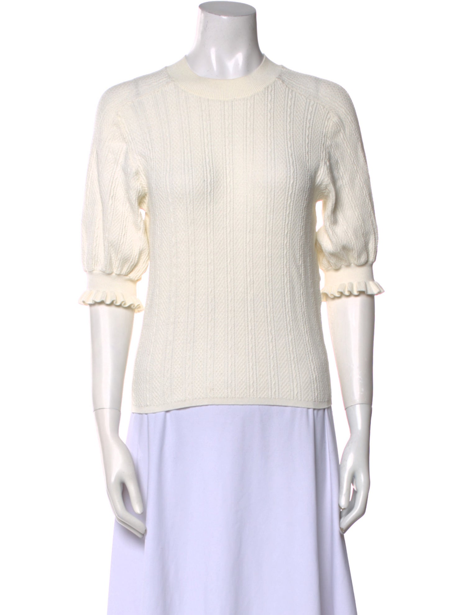 La Maille Sezane Crew Neck Sweater