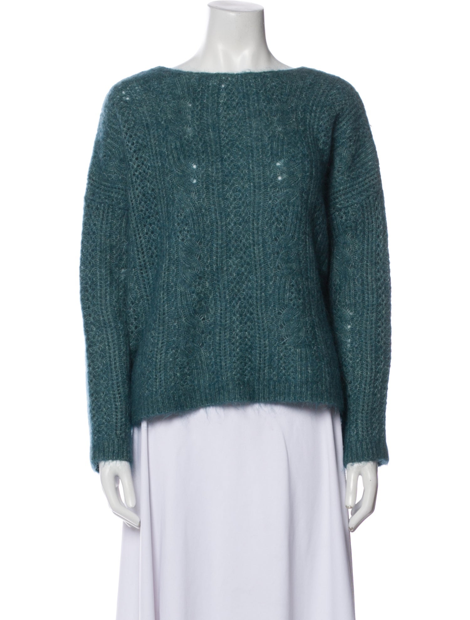 La Maille Sezane Bateau Neckline Sweater