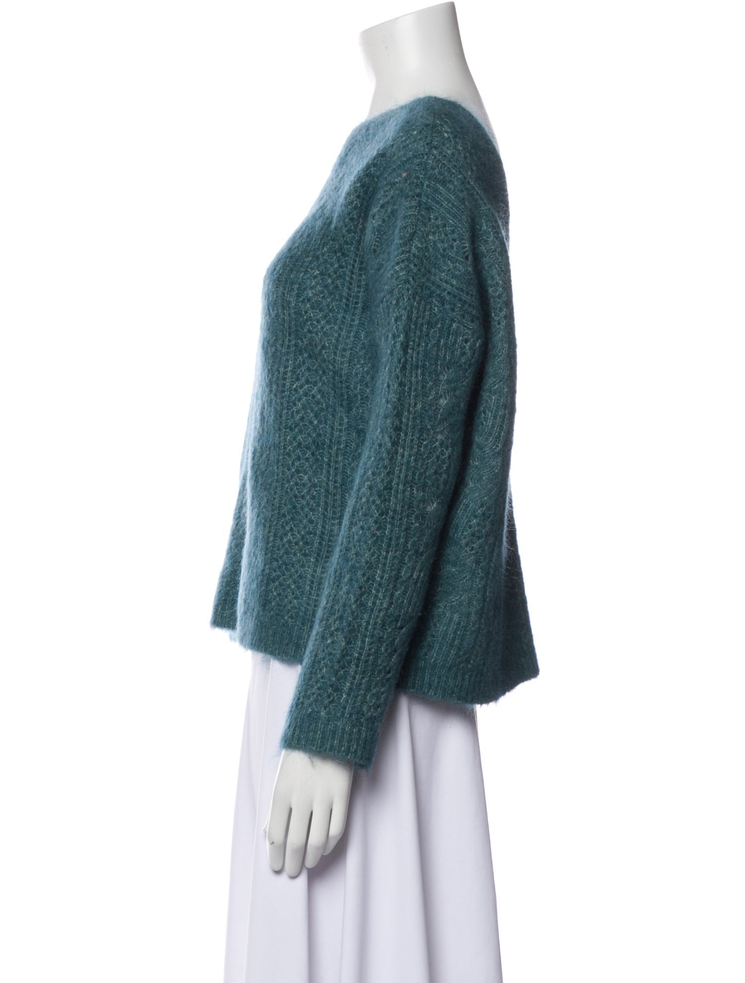 La Maille Sezane Bateau Neckline Sweater