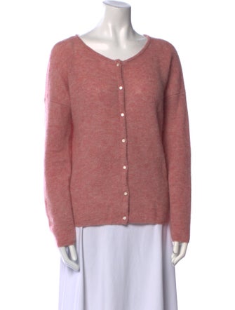La Maille Sezane Mohair Scoop Neck Sweater