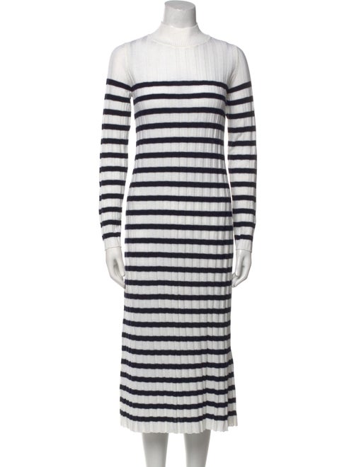 La Maille Sezane Merino Wool Midi Length Dress