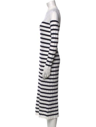 La Maille Sezane Merino Wool Midi Length Dress