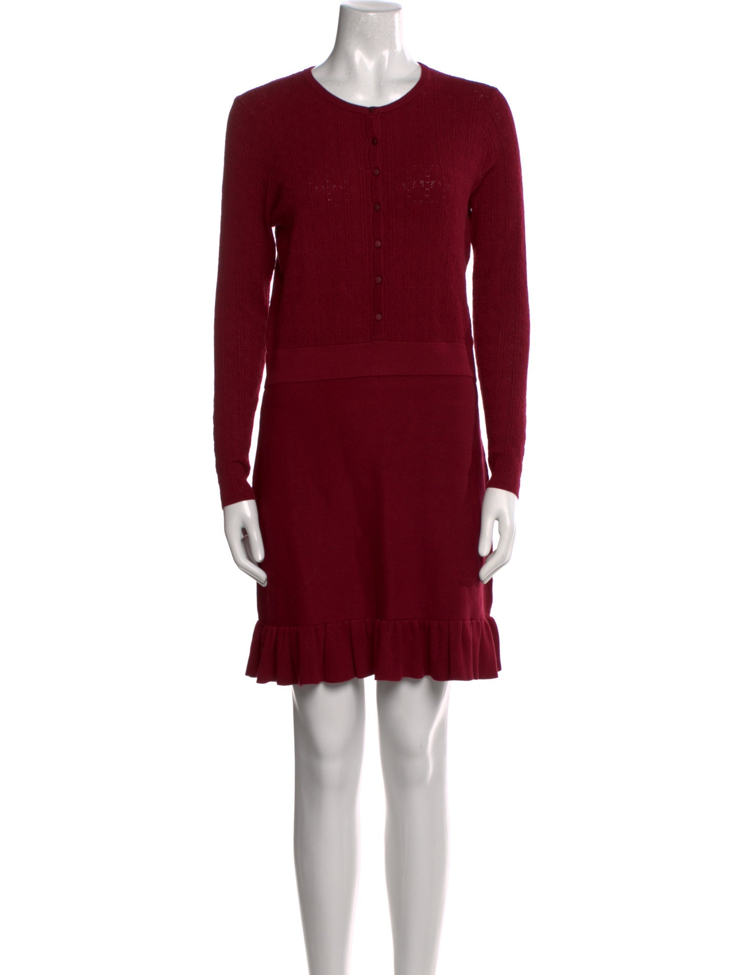 La Maille Sezane Crew Neck Mini Dress w/ Tags