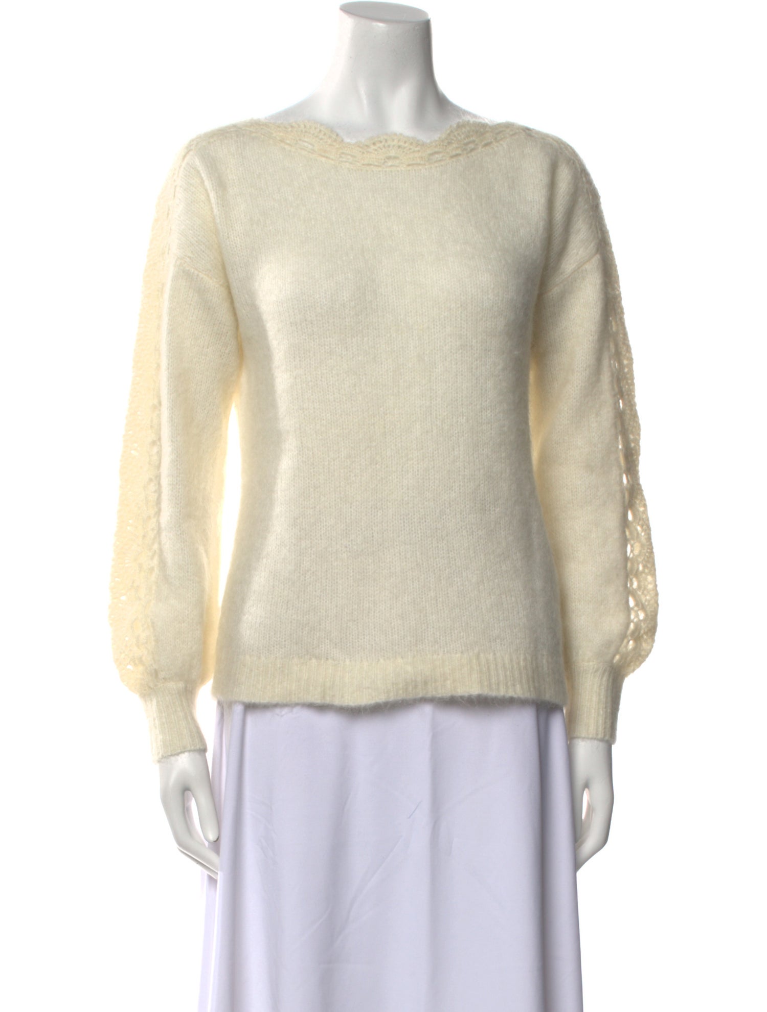La Maille Sezane Bateau Neckline Sweater