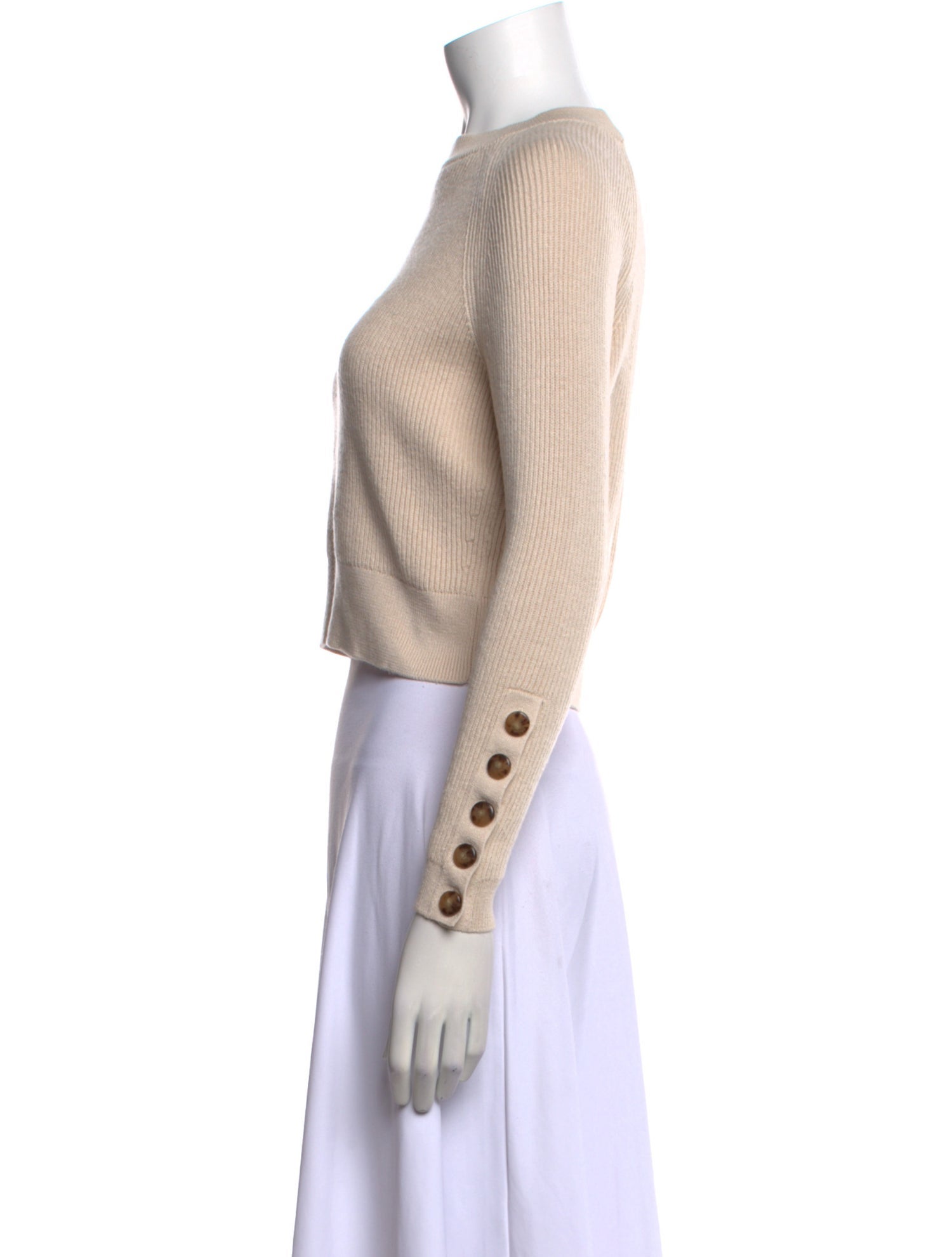 La Maille Sezane Merino Wool Bateau Neckline Sweater