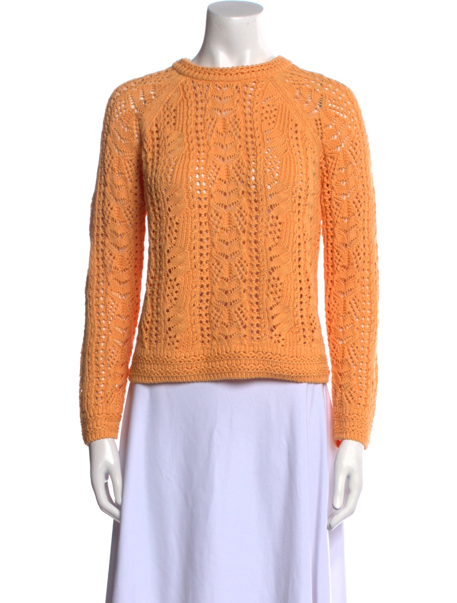 La Maille Sezane Crew Neck Long Sleeve Sweatshirt