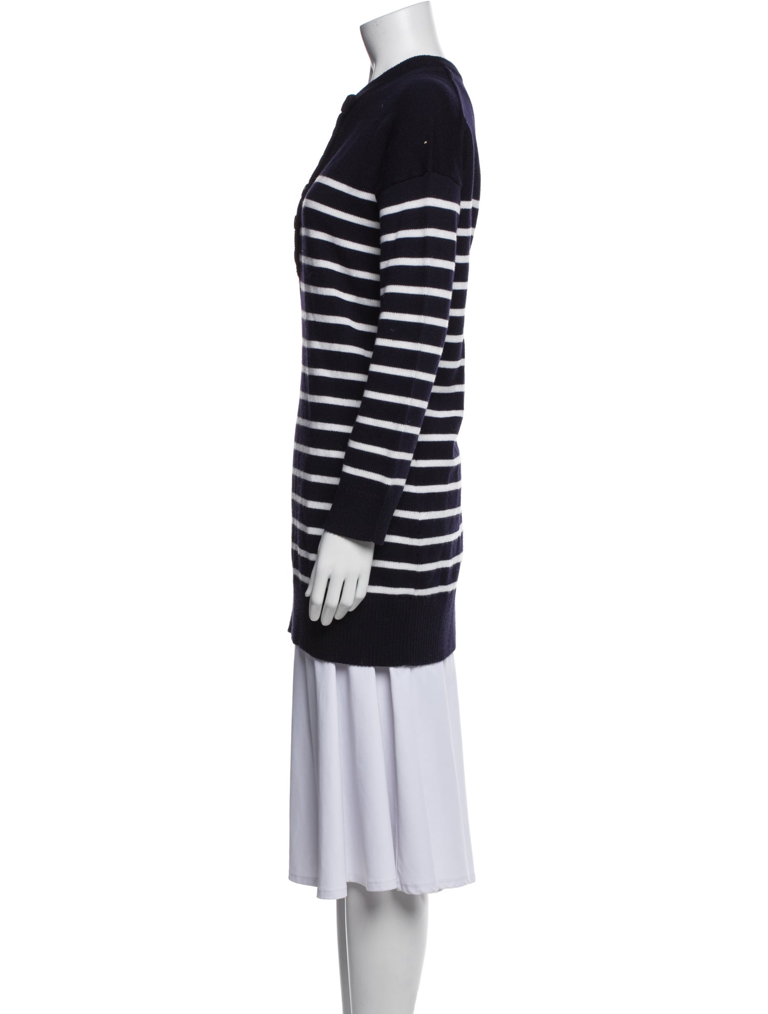 La Maille Sezane Merino Wool Striped Sweater
