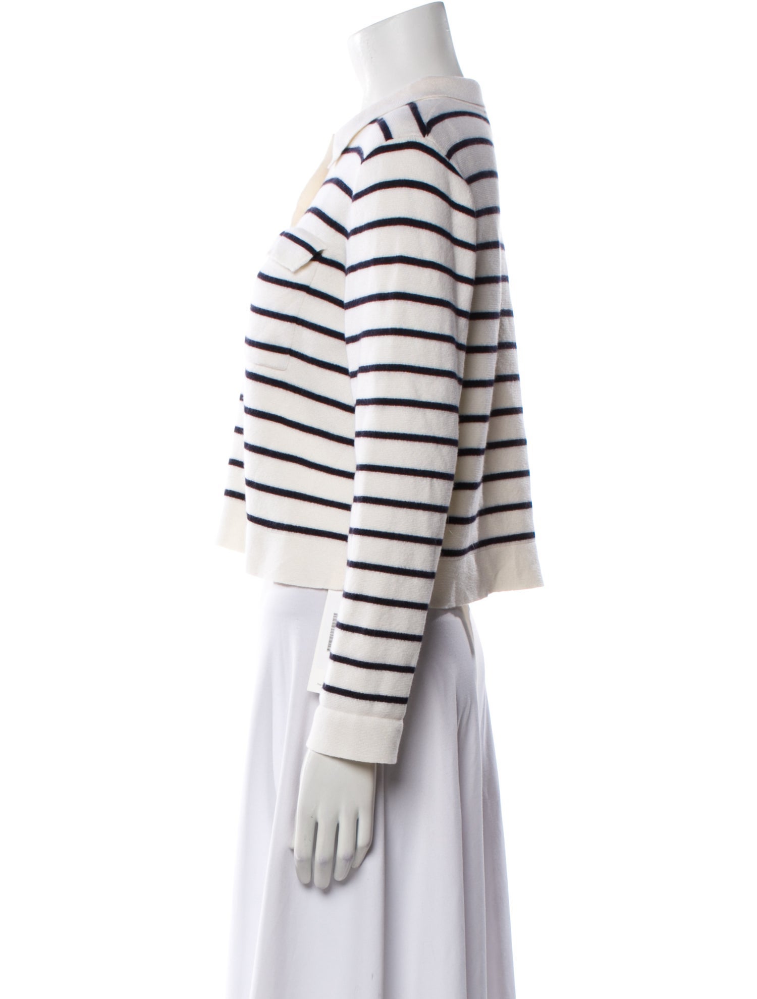La Maille Sezane Merino Wool Striped Sweater