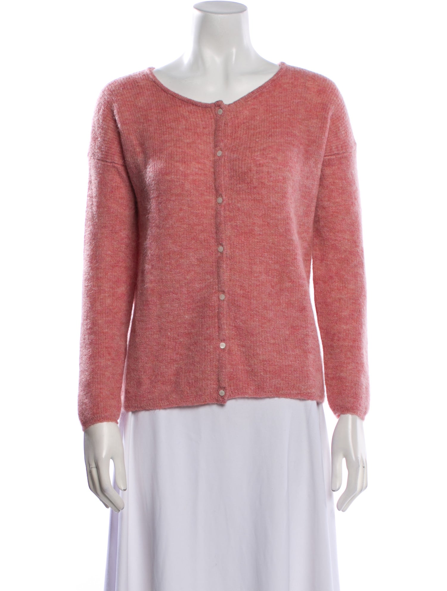 La Maille Sezane Mohair Scoop Neck Sweater