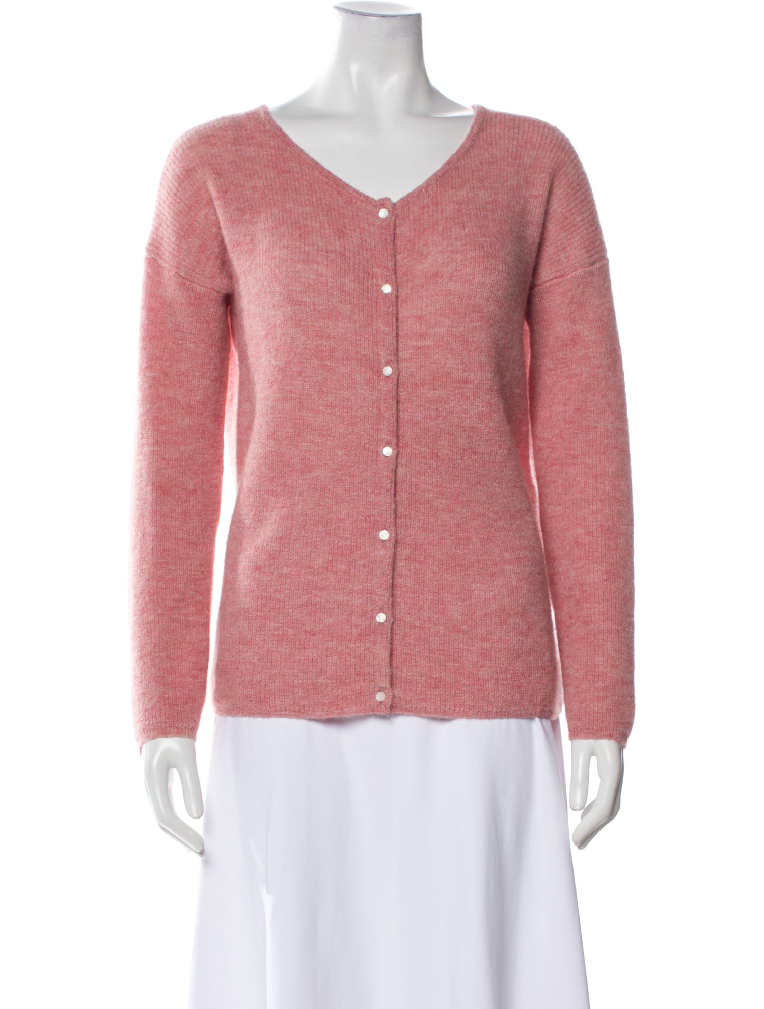 La Maille Sezane Mohair Scoop Neck Sweater