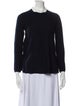 La Maille Sezane Merino Wool Crew Neck Sweater
