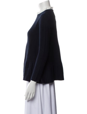 La Maille Sezane Merino Wool Crew Neck Sweater