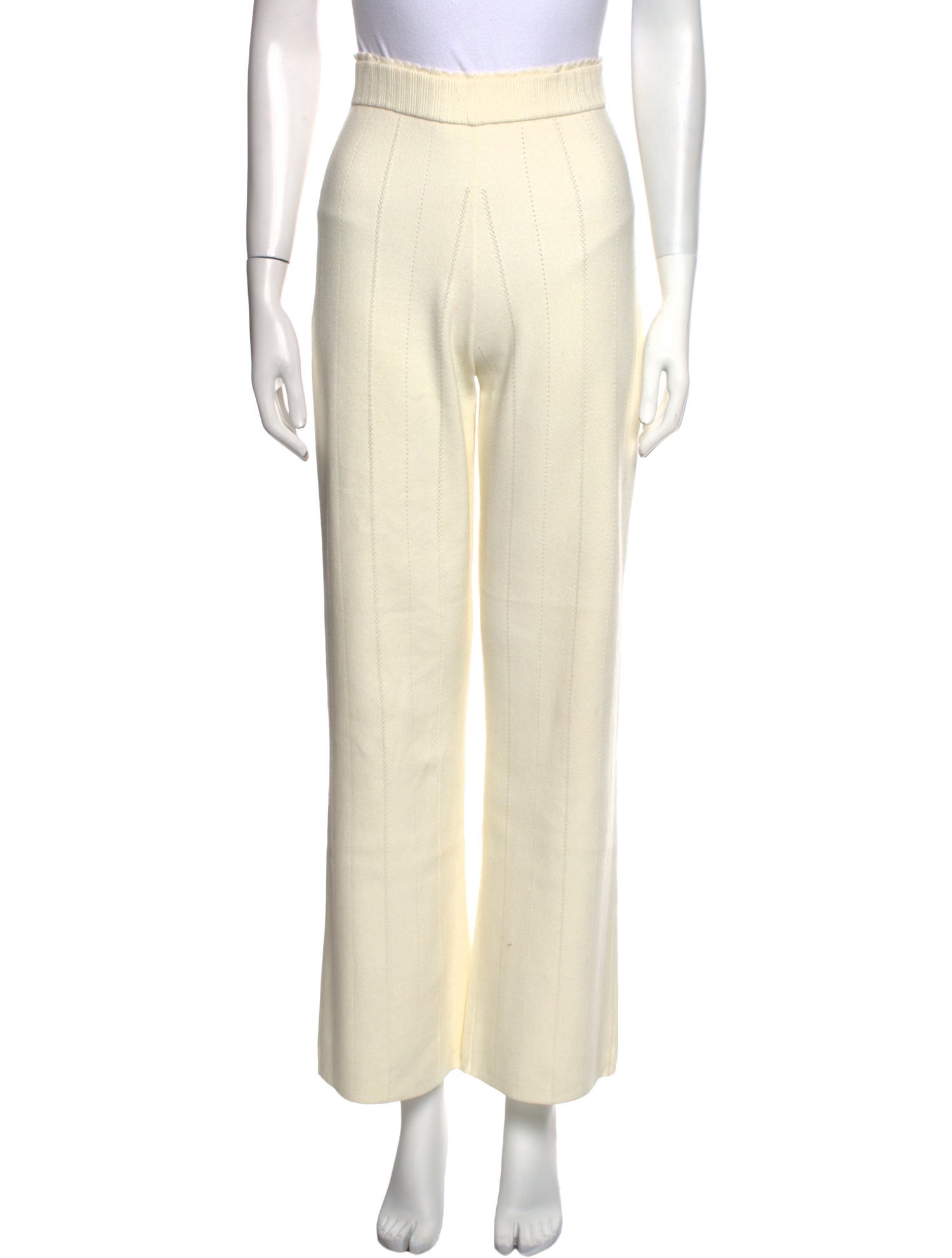 La Maille Sezane Wide Leg Pants