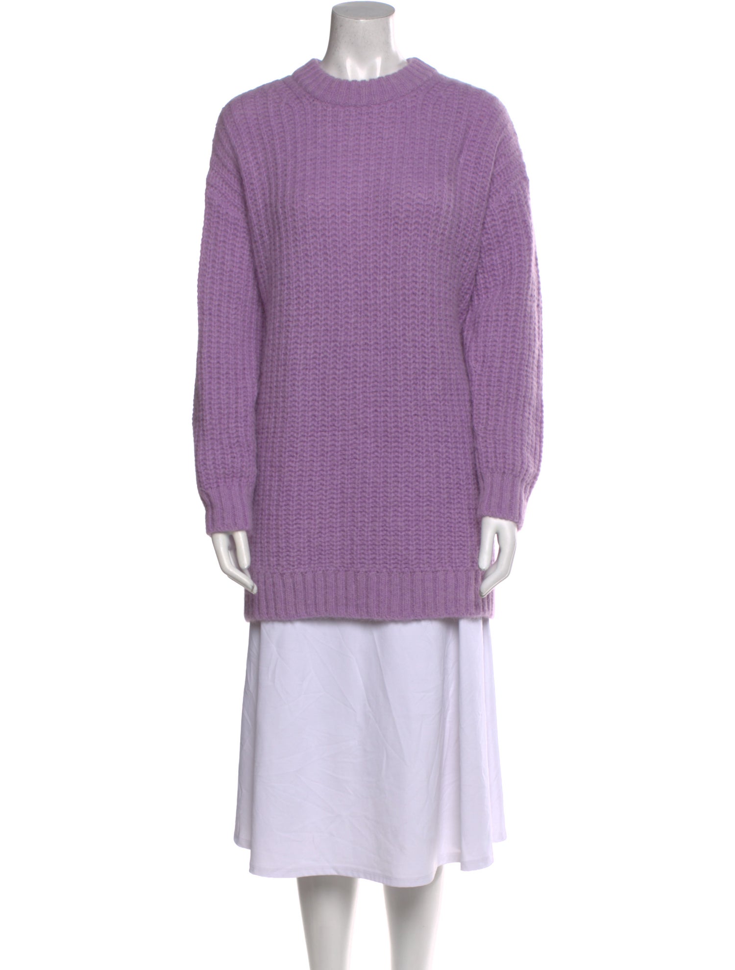 La Maille Sezane Mock Neck Sweater