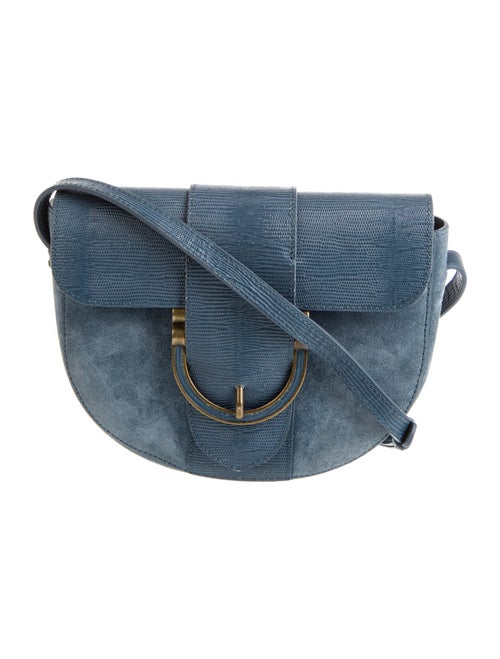 La Maille Sezane Suede Crossbody Bag