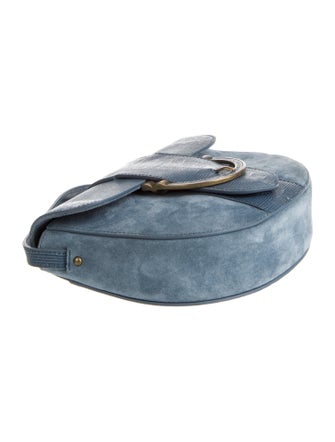 La Maille Sezane Suede Crossbody Bag