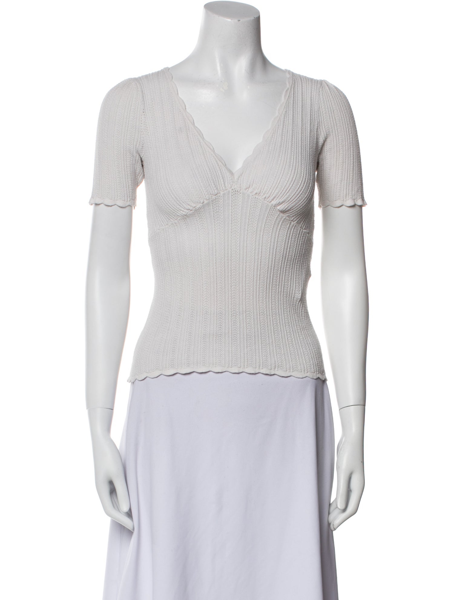 La Maille Sezane V-Neck Sweater