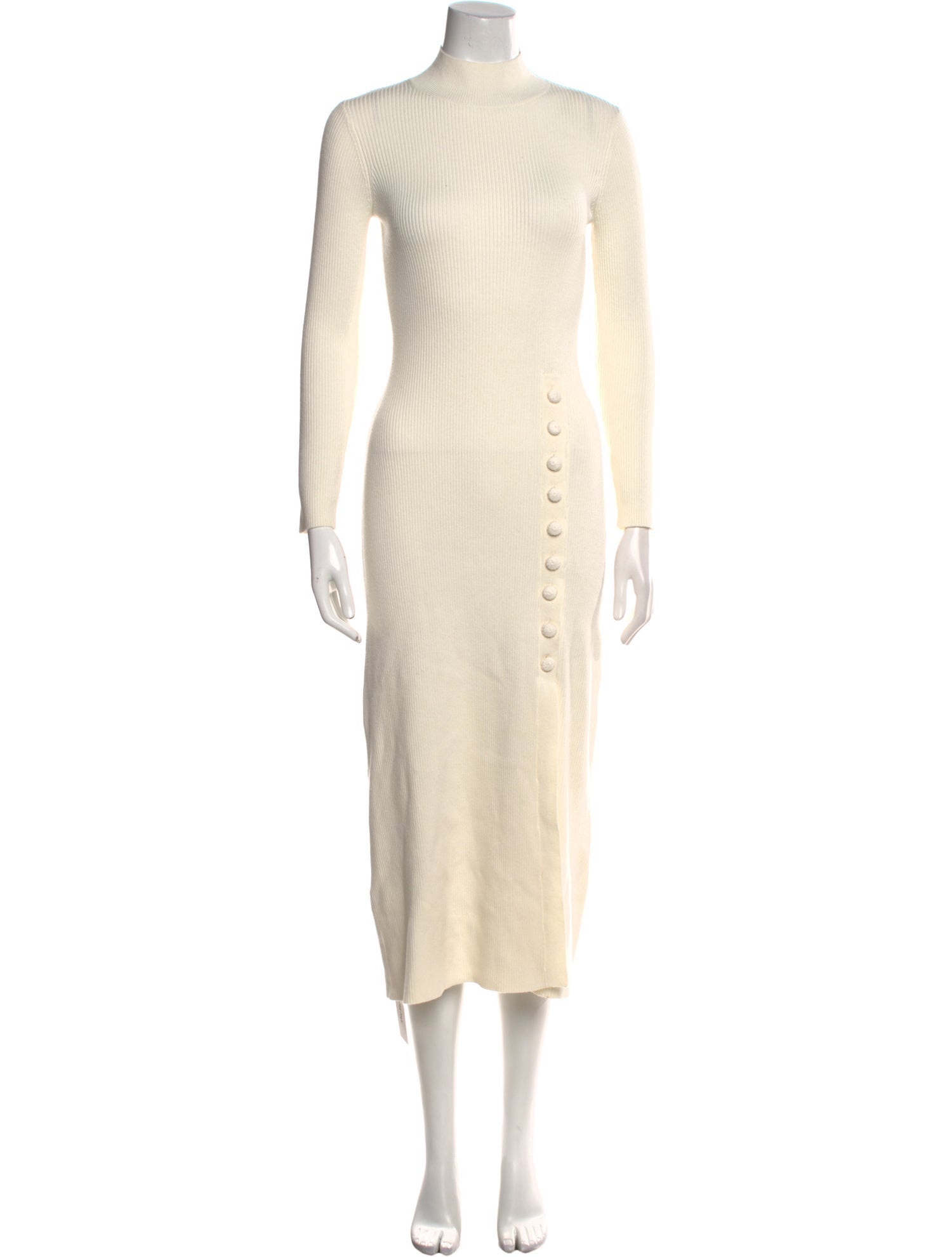 La Maille Sezane Turtleneck Midi Length Dress w/ Tags