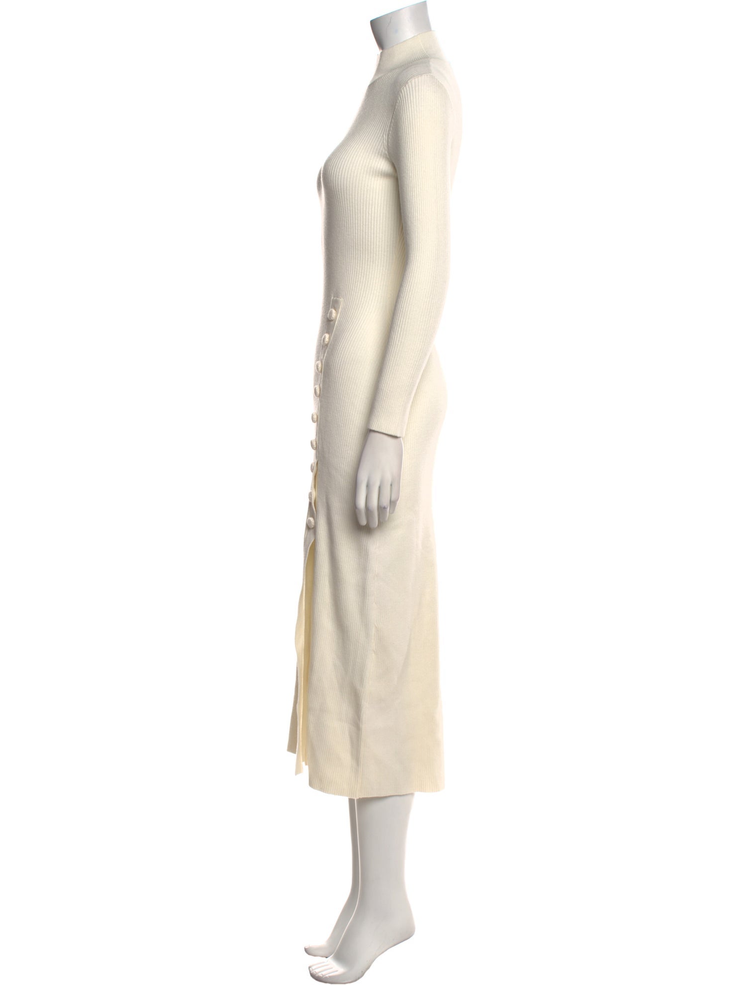 La Maille Sezane Turtleneck Midi Length Dress w/ Tags
