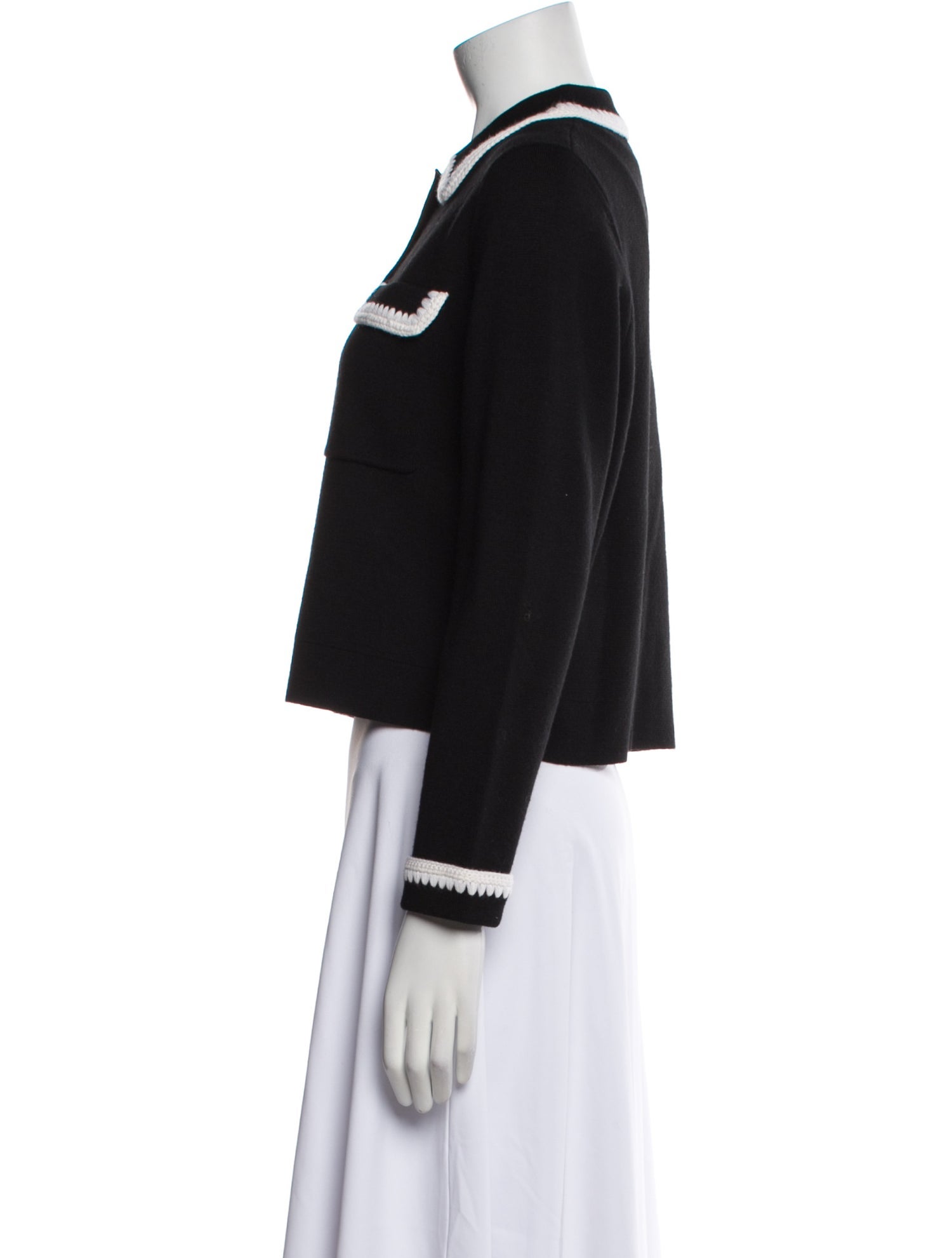 La Maille Sezane Merino Wool Evening Jacket w/ Tags