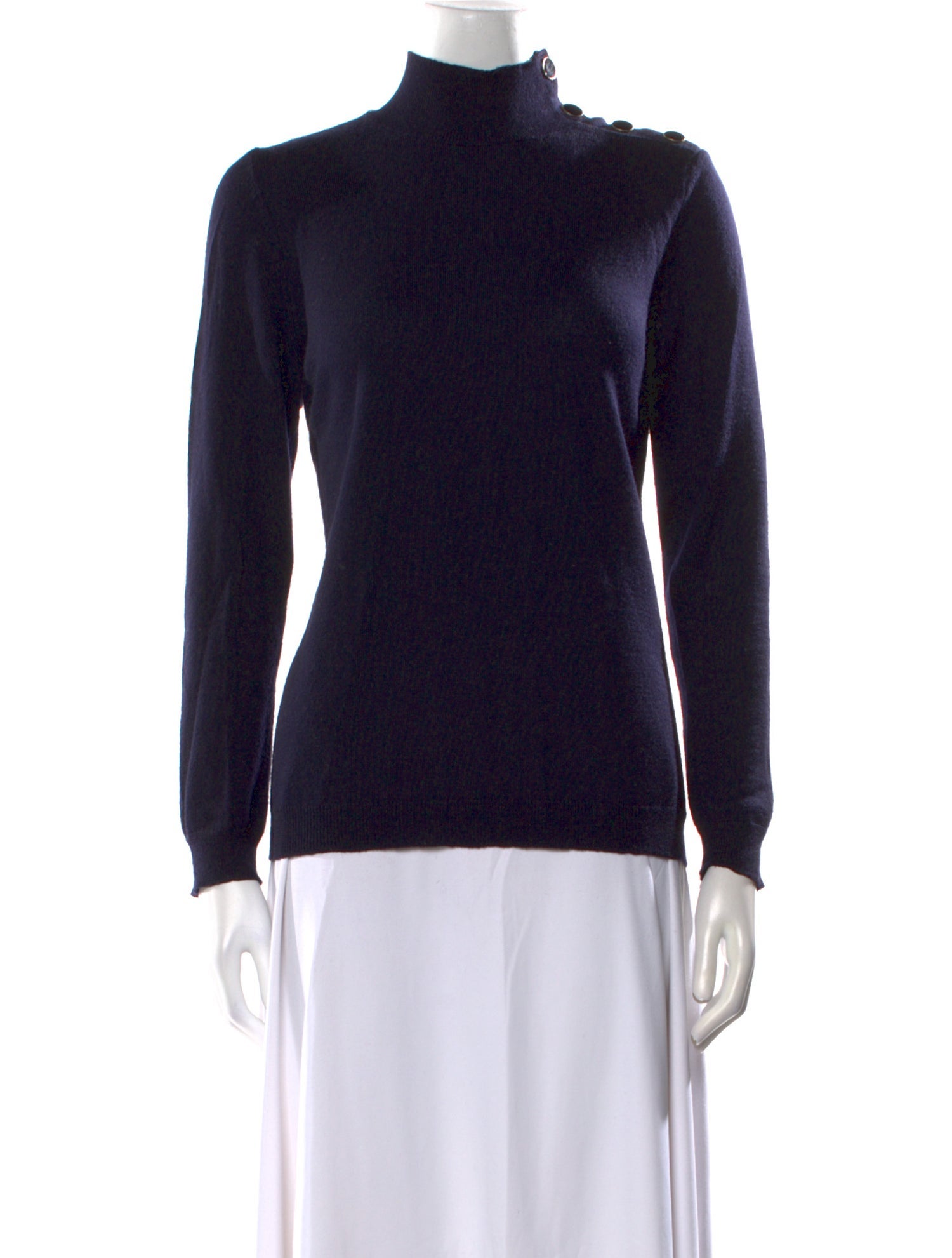 La Maille Sezane Merino Wool Turtleneck Sweater