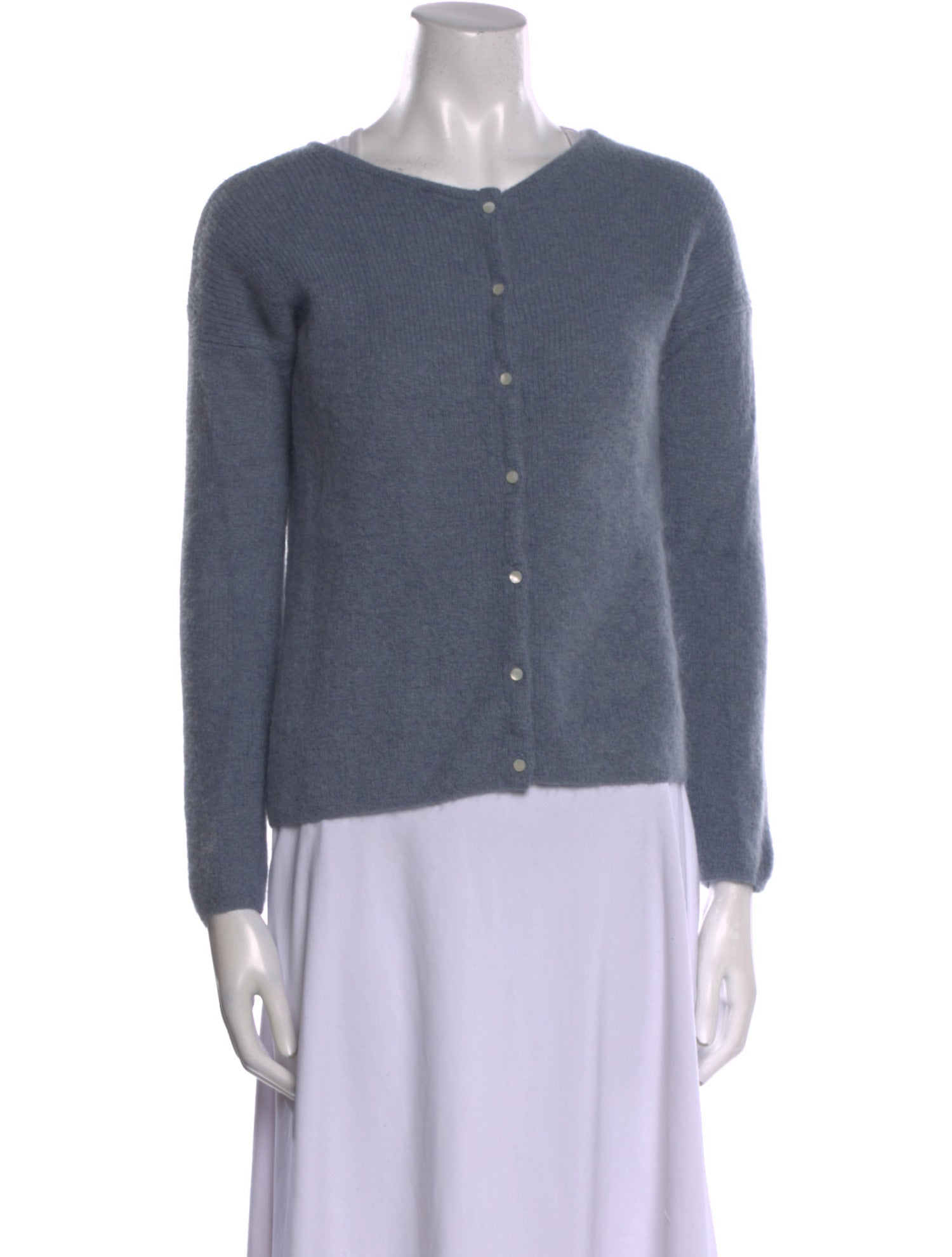 La Maille Sezane Mohair Scoop Neck Sweater
