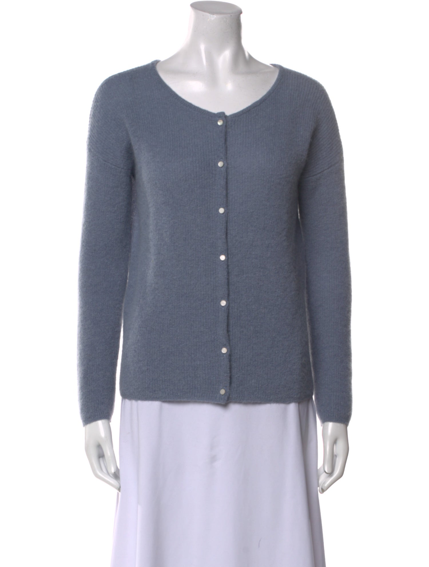 La Maille Sezane Mohair Scoop Neck Sweater