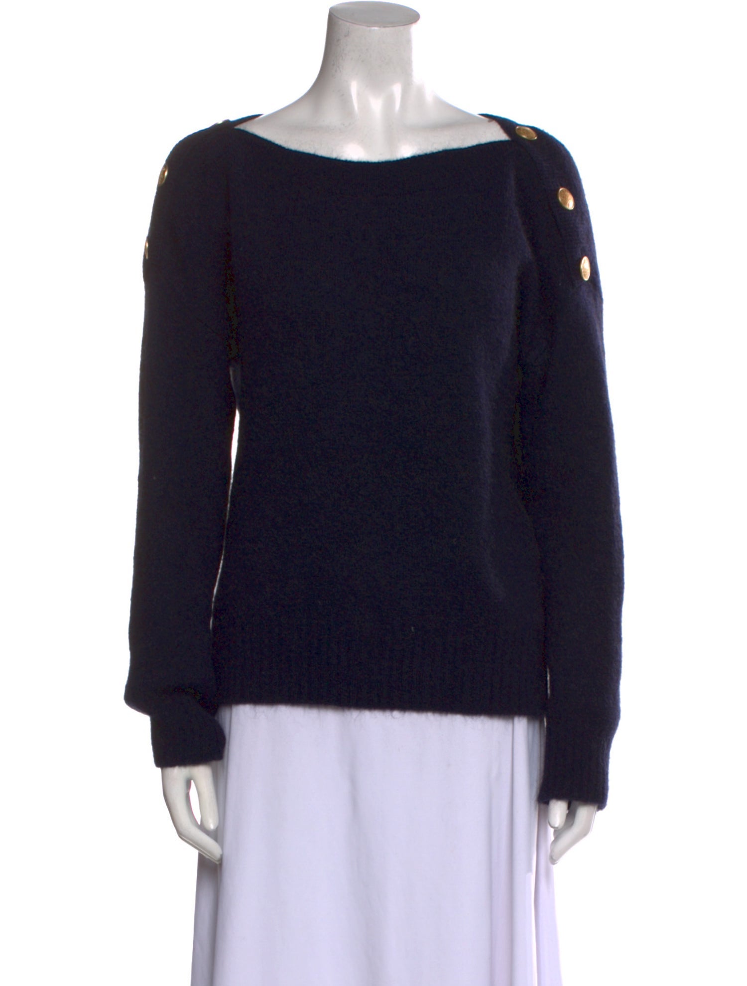 La Maille Sezane Bateau Neckline Sweater